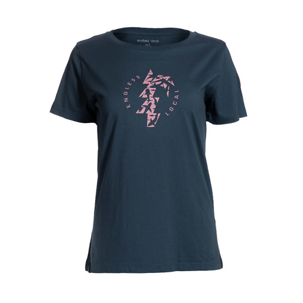 Mano T-Shirt Woman navy/rosa Gr. XS