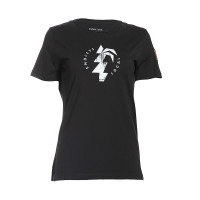 Kualii T-Shirt Woman black/white Gr. XS