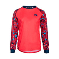 Nagelfluh Trail Longsleeve Women coral/red Gr. S